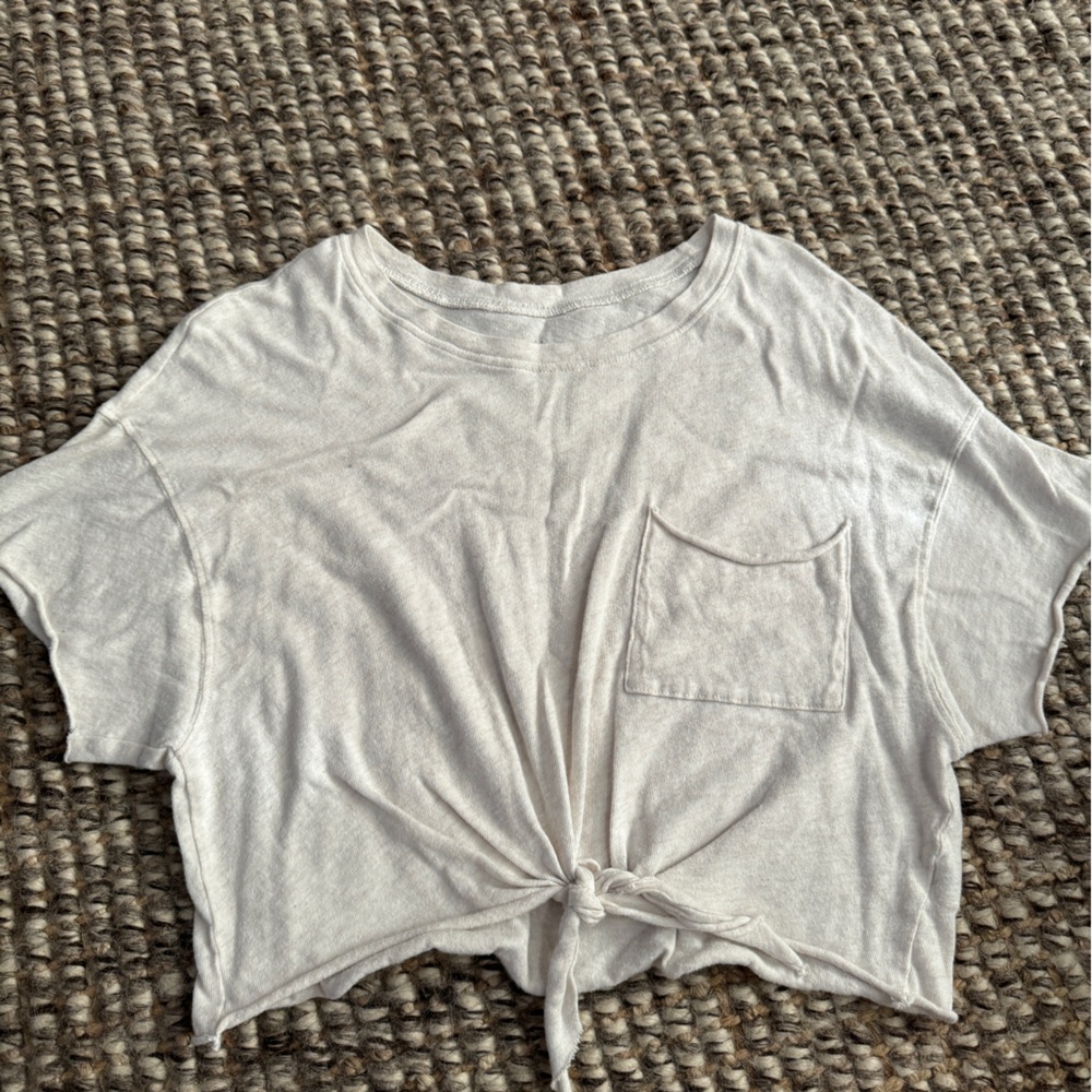 Aerie offline cropped shirt
